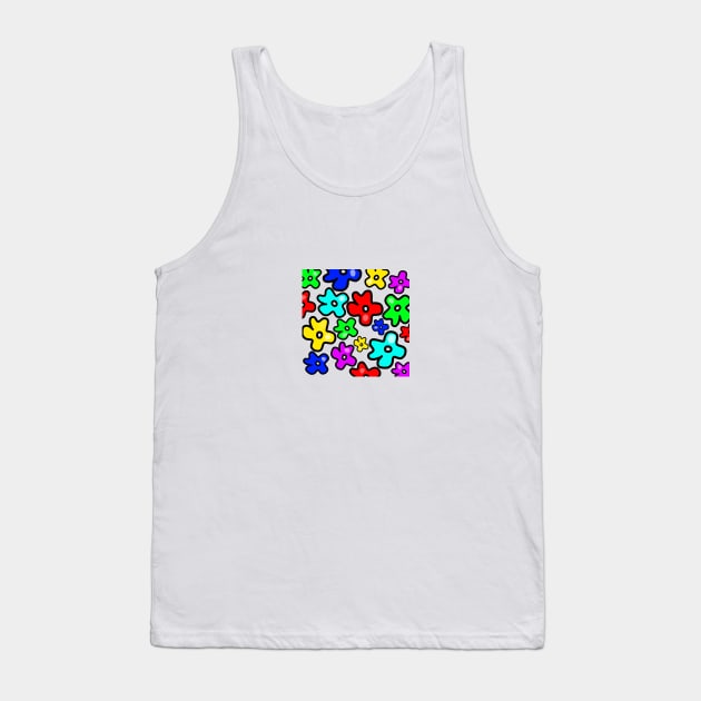 colourful amoeba Tank Top by Rangelik